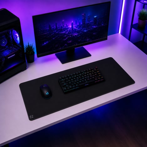 Produktbild på Charcoal Black XXL (900x400 mm) Gaming Musmatta