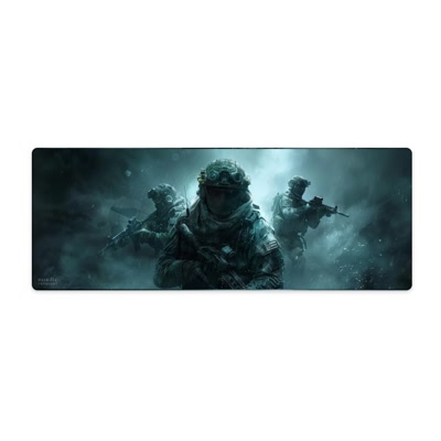 Bild på Ghost Special Forces Trident stor (Extended) Gaming Musmatta (800x300 mm)