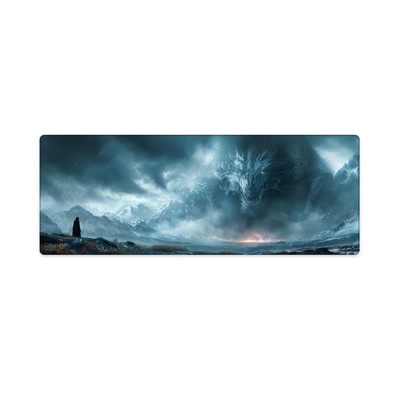 Bild på Mountain Dragon Gaze Stor (Extended) Gaming Musmatta (800x300 mm)