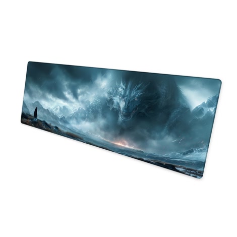 Bild på Mountain Dragon Gaze XL (800x300 mm) Gaming Musmatta gaming musmatta vinklad till vänster