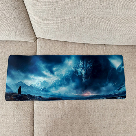 Bild på Mountain Dragon Gaze XL (800x300 mm) Gaming Musmatta gaming musmatta ihop rullad