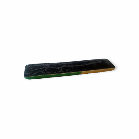 Bild på Handledsstöd för Gaming Tangentbord Bamboo (450 mm) gaming musmatta ihop rullad