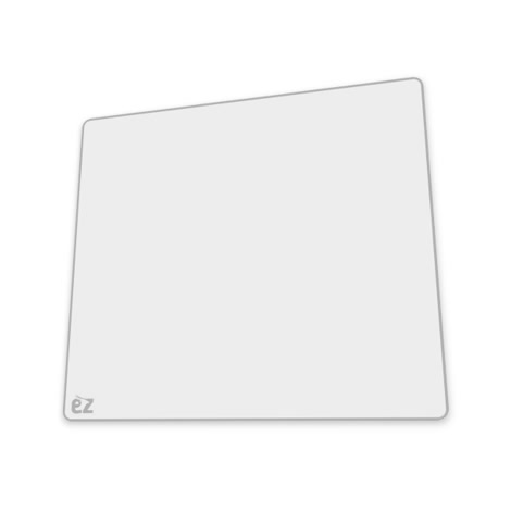 Bild på Arctic White Large (450x400 mm) Gaming Musmatta gaming musmatta vinklad till höger