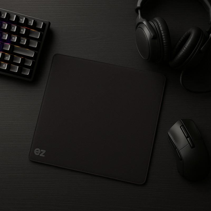 Bild på Charcoal Black Stor Gaming Musmatta (450x400 mm)