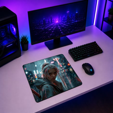 Produktbild på Cyberstorm Samurai Large (450x400 mm) Gaming Musmatta