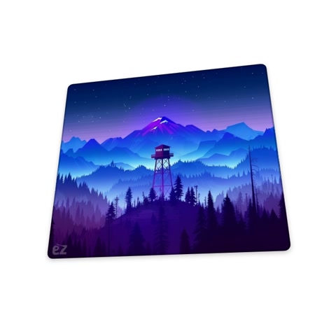 Bild på Sentinel Watchtower Large (450x400 mm) Gaming Musmatta gaming musmatta vinklad till höger
