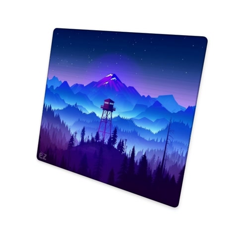 Bild på Sentinel Watchtower Large (450x400 mm) Gaming Musmatta gaming musmatta vinklad till vänster